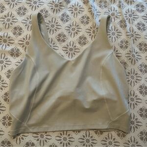 Lululemon Align Tank C/D Cup Size 12 Bone EUC